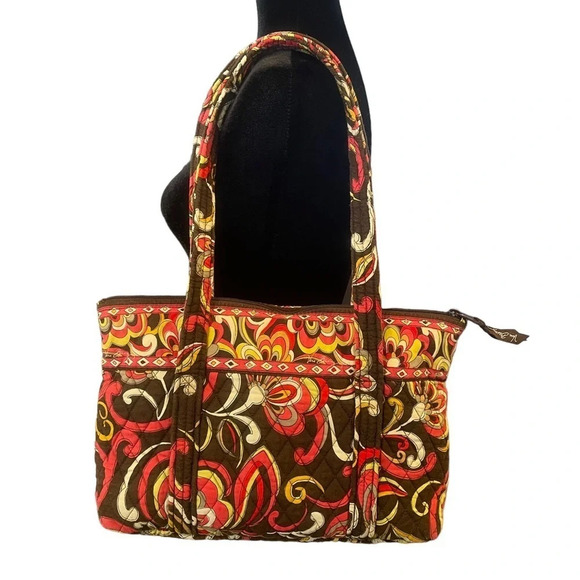 Vera Bradley “Puccini” Large Tote Bag Retired Pattern 2008 - Picture 1 of 12